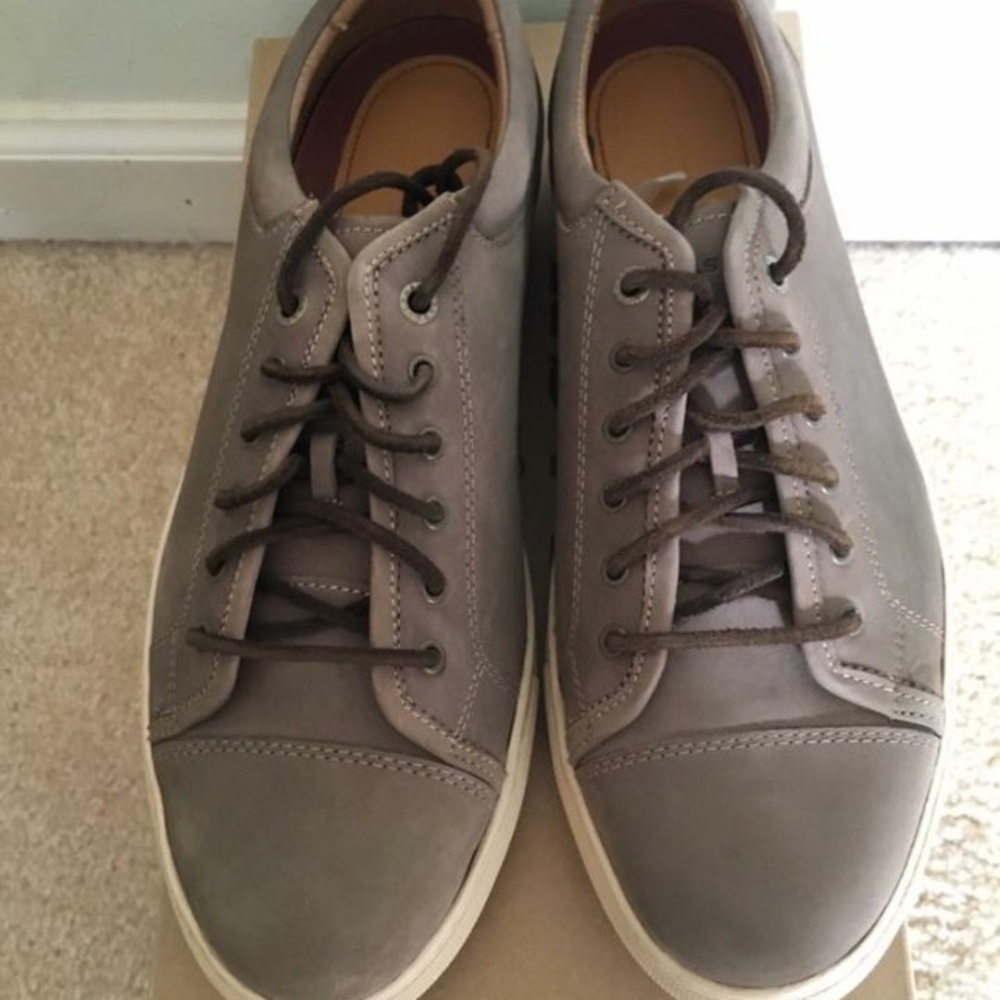 Men’s Trask “Beck” Nubuck shoe grey Size 9